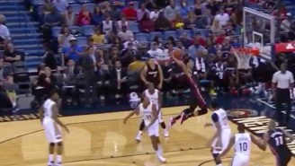 Gerald Green Gets Up In A Hurry With This Driving Tomahawk Jam In The Lane