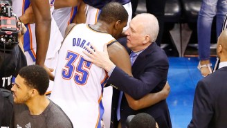 Kevin Durant On The Hiring Of Gregg Popovich To Coach Team USA: ‘That’ll Be Tight’