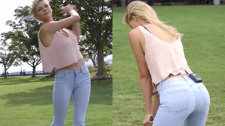 SI Model Kelly Rohrbach Wants To Teach You How To Golf
