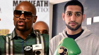 Amir Khan Said Floyd Mayweather ‘Chickened Out’ Of Fighting Him