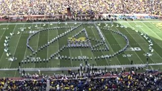 Michigan State’s Marching Band Becomes The Merry Marvel Marching Society In This Clip