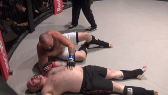 This MMA Fighter Pooped All Over The Ring After Getting Choked Out