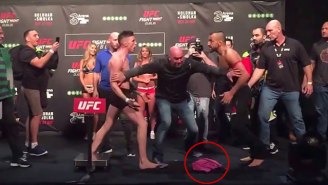 Watch Norman Parke Almost Start A Brawl At A UFC Weigh-In With The Best Diss Ever