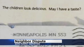 A Lady Annoyed With Her Neighbor’s Kids Sent Them An Anonymous Note Saying She Wanted To Eat Them