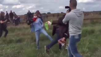 The Woman Who Was Caught Kicking Refugees Plans To Sue One Of The Refugees She Kicked