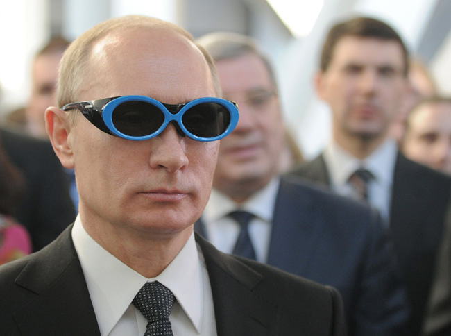 Russian Prime Minister Vladimir Putin we