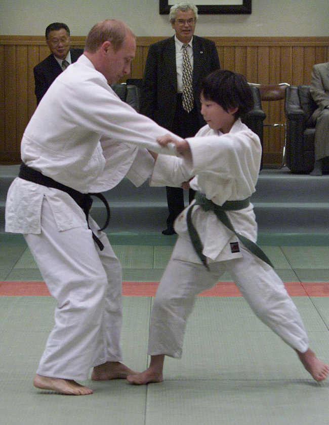 Putin A Judo Black Belt