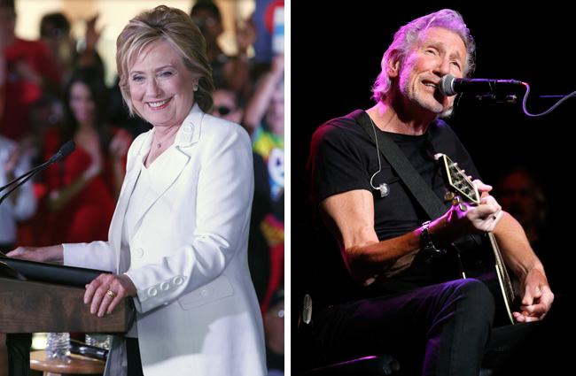 roger-waters-hillary-clinton
