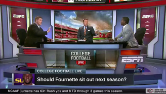 Joey Galloway’s Sexist Joke On ESPN’s ‘College Football Live’ Did Not Go Over Well