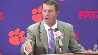 This Reporter Made The Mistake Of Asking Dabo Swinney About “Clemsoning”