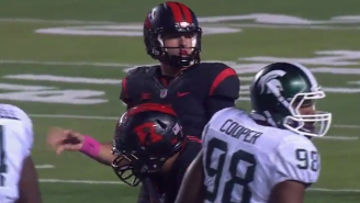 Rutgers Lost To Michigan State After Spiking The Ball On Fourth Down