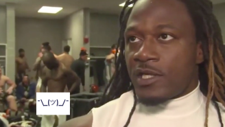 There Was Plenty Of Nudity In This Live Interview From The Bengals’ Locker Room