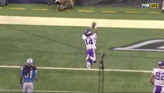 Stefon Diggs Laid Out To Turn An Overthrow Into A ‘Catch Of The Year’ Candidate