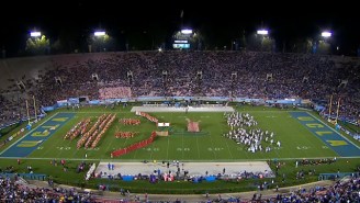 The UCLA And Cal Marching Bands Trolled USC With This Wonderful Trojan Horse Performance