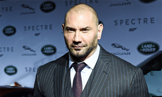 How many times has Dave Bautista been married?