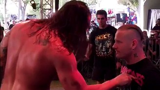 Slipknot Frontman Corey Taylor Punched NXT’s Baron Corbin At A Heavy Metal Music Festival