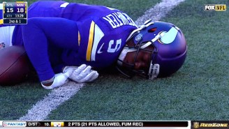 Teddy Bridgewater Was Knocked Unconscious By A Cheap Shot From The Rams