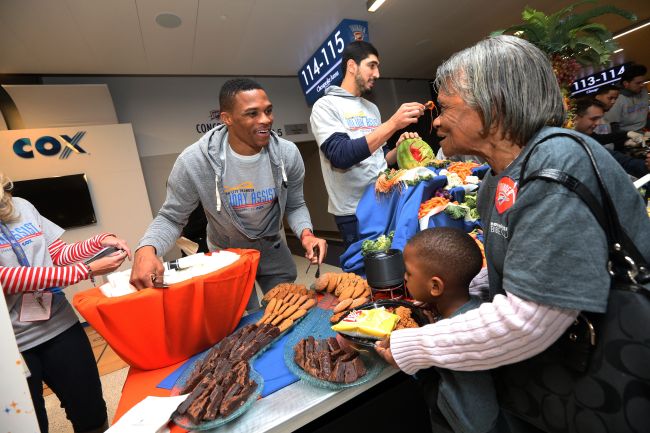 Oklahoma City Thunder Thanksgiving