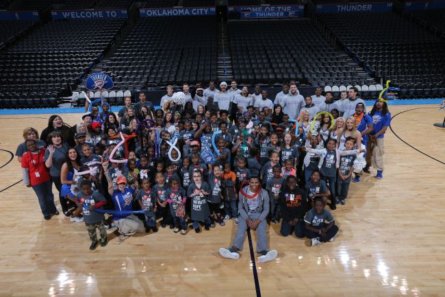 Oklahoma City Thunder Thanksgiving