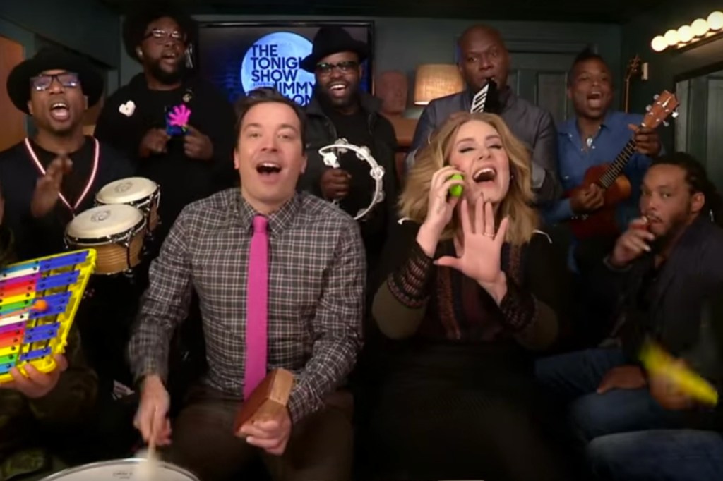 Adele Performs Hello With Jimmy Fallon Classroom Instruments Toy