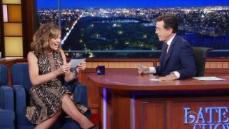Allison Janney And Stephen Colbert Covered Foreigner’s ‘Hot Blooded’ In Dramatic Fashion