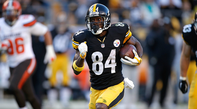 antonio brown steelers