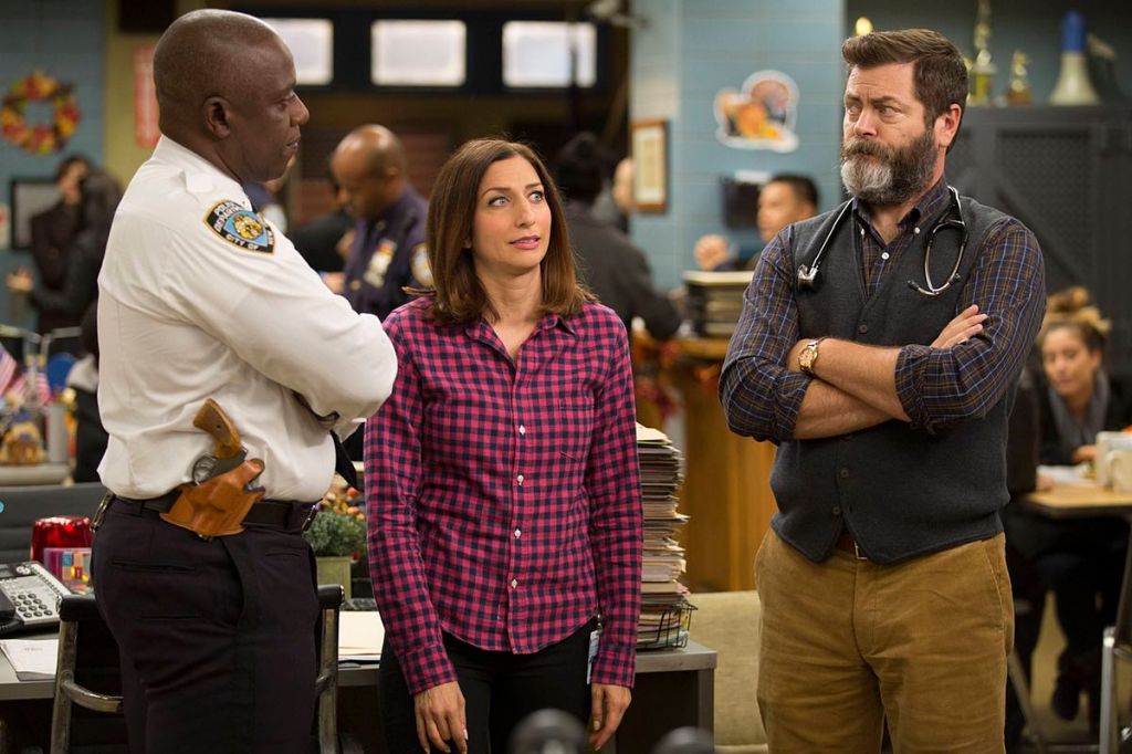 Review Nick Offerman stops by 'Brooklyn NineNine' for 'Ava'
