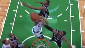 Avery Bradley Dunked ALL OVER The Spurs In Boston