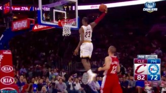LeBron James Had Two INSANE Dunks As He Became The Youngest To Score 25K Career Points