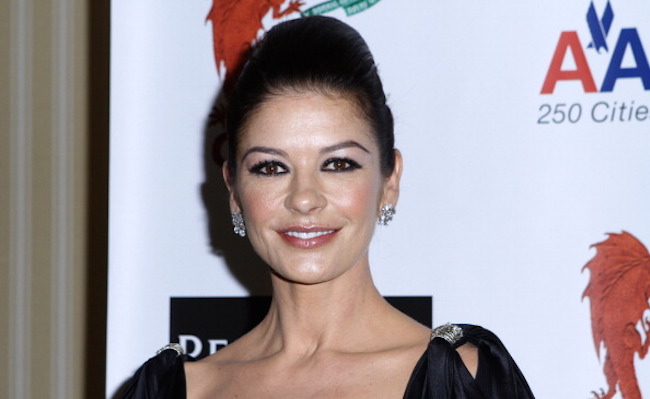 Catherine Zeta-Jones Receives The William R. Hopkins Bronze Medal Of The St. David's Society