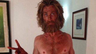 Chris Hemsworth Debuted Dramatic Weight Loss For ‘In The Heart Of The Sea’ On Twitter