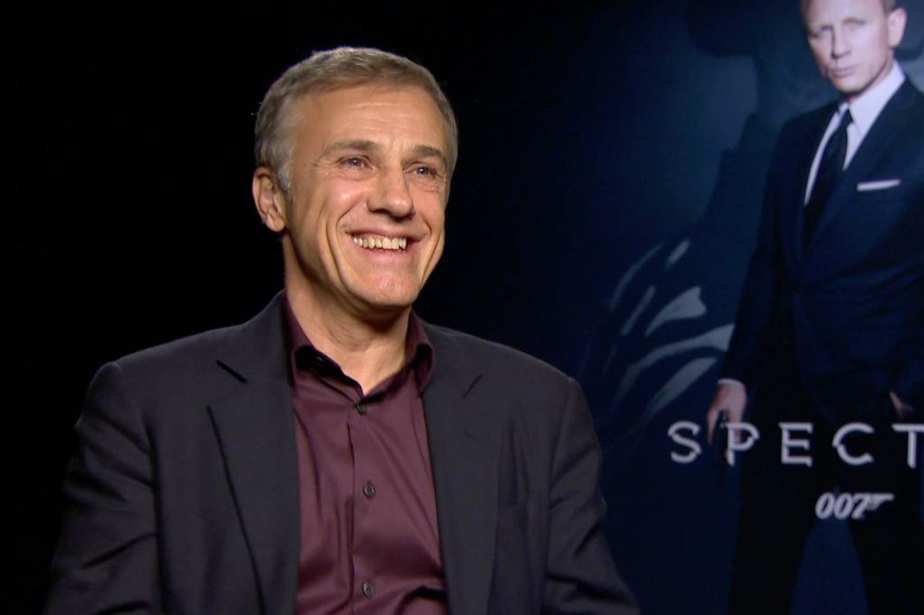 Christoph Waltz imagines himself as James Bond: 'I'd let helicopters go'