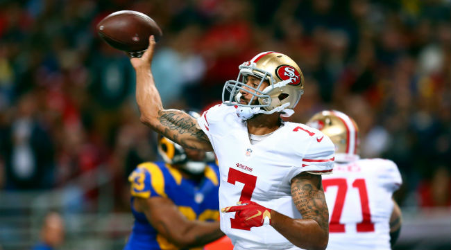 Colin Kaepernick Jerseys Are On Sale On The 49ers Website