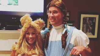 This Guy Deserves ‘Husband Of The Year’ After Surprising His Wife With The Perfect Halloween Couples Costume