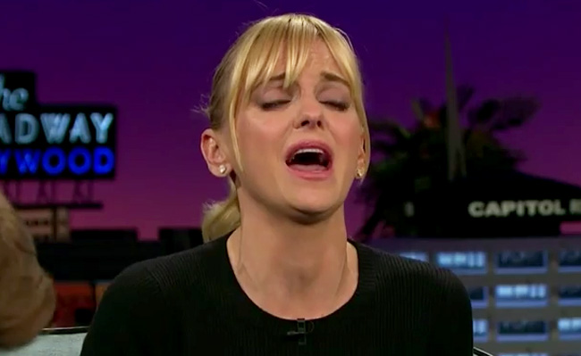 Anna Faris Fakes An Orgasm That Sounds A Lot Like A 'Dying Hyena'