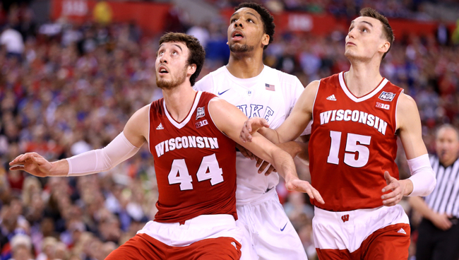 frank kaminsky, jahlil okafor, sam dekker