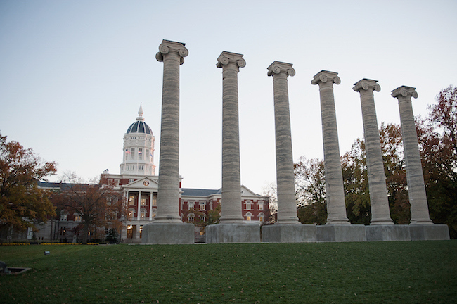 University of Missouri U. Missouri Campus Back To Work One Day After President And Chancellor Resign Resigns As Protests Grow over Racism