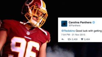 The Redskins Tried Talking Trash On Twitter And Got Burned By The Carolina Panthers