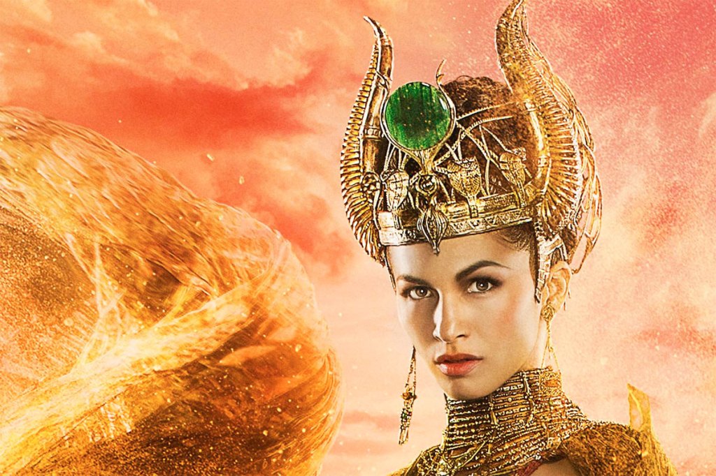 Exclusive Hathor Is A Golden Goddess Of Love And Snake Death In Gods Of Egypt Poster
