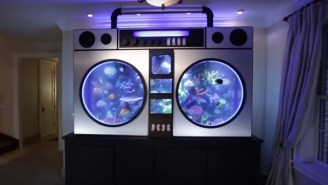 Here’s Jimmy Butler’s New 6,000-Pound Boombox Aquarium