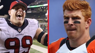 J.J. Watt Talked Trash About Andy Dalton, And The Bengals QB Was Pretty Upset About It