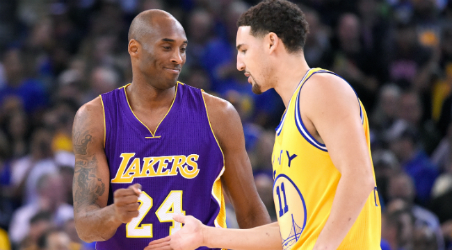 kobe bryant klay thompson