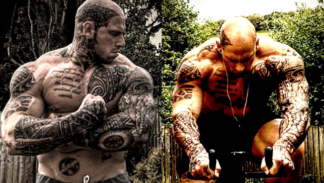Former troubled teenager has transformed himself into The Beast with 56  inch chest and over 40 tattoos  Mirror Online