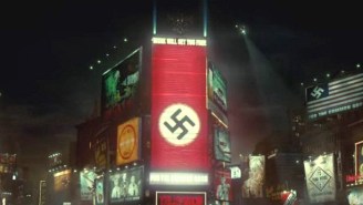 Marketing A TV Show With Nazi Insignia On Subway Trains Is Probably Not The Best Idea