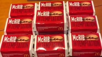One Dude’s Excitement About The McRib’s Return Led To A Most Monstrous Creation