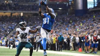 Watch Calvin Johnson Catch A Touchdown On Thanksgiving For The Seventh Year In A Row