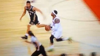 Here’s Mo Williams Nonchalantly Swishing A Shot From The Opposite 3-Point Line