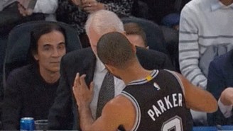 Why Did Tony Parker Examine Gregg Popovich For A Wire Along The Sideline?