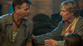 Watch a brutal Pierce Brosnan moment in this deleted scene from ‘No Escape’