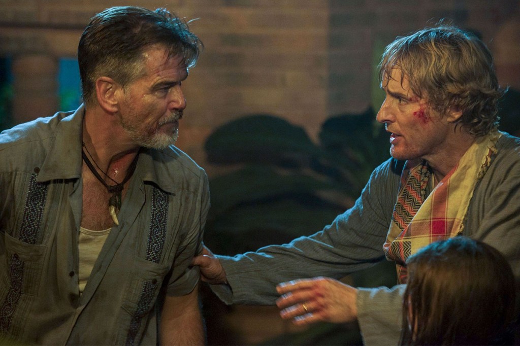 Watch a brutal Pierce Brosnan moment in this deleted scene from ‘No Escape’